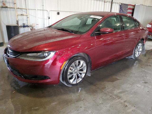 2015 Chrysler 200 S იყიდება Avon-ში, MN - Front End