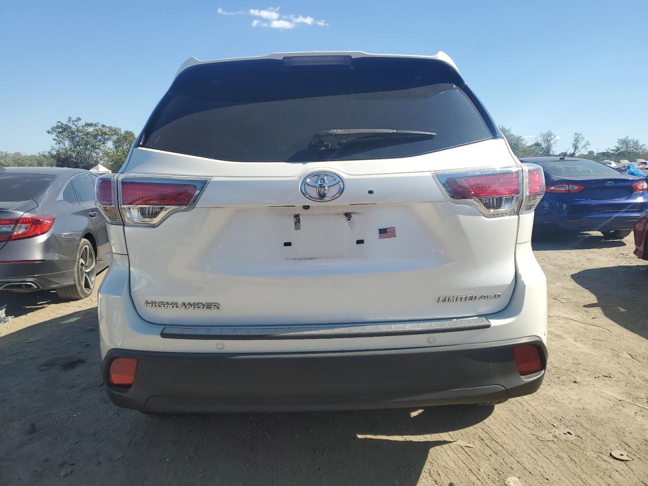 5TDDKRFH5FS204893 2015 Toyota Highlander Limited