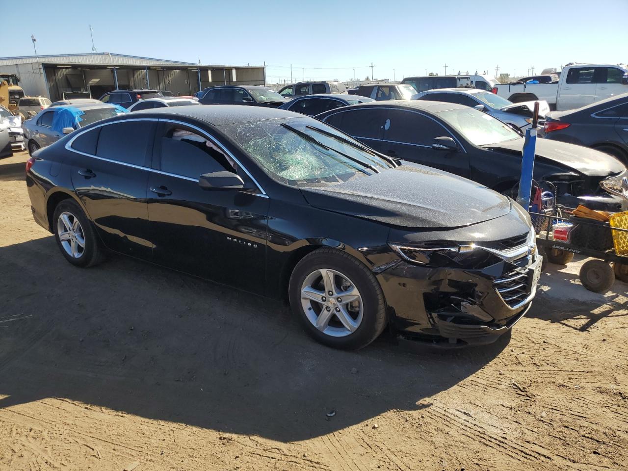 VIN 1G1ZB5ST5MF057442 2021 CHEVROLET MALIBU no.4