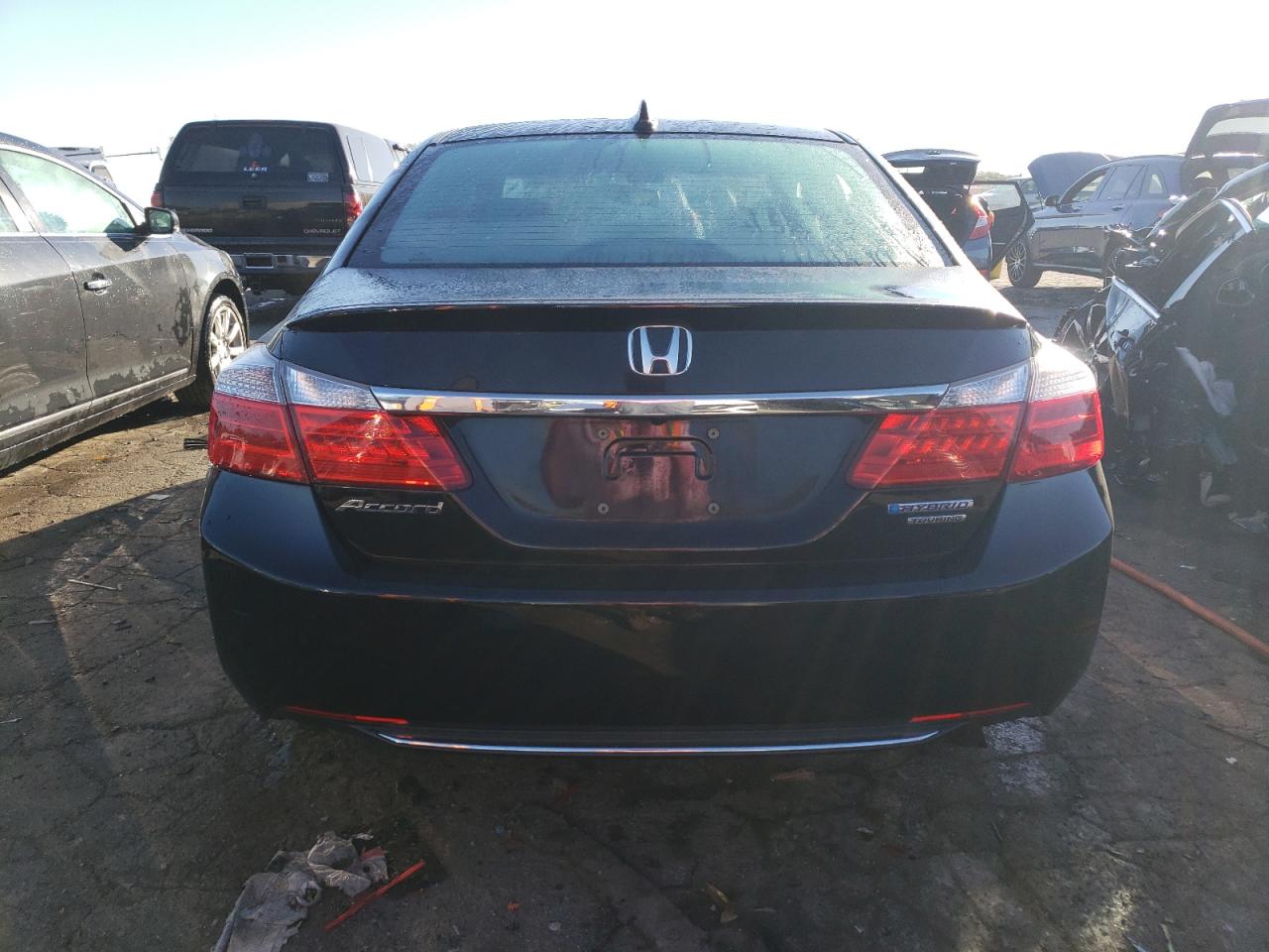 2014 Honda Accord Touring Hybrid VIN: 1HGCR6F71EA000554 Lot: 76557214