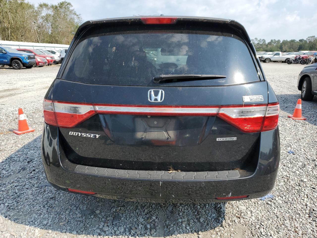 5FNRL5H90CB004666 2012 Honda Odyssey Touring