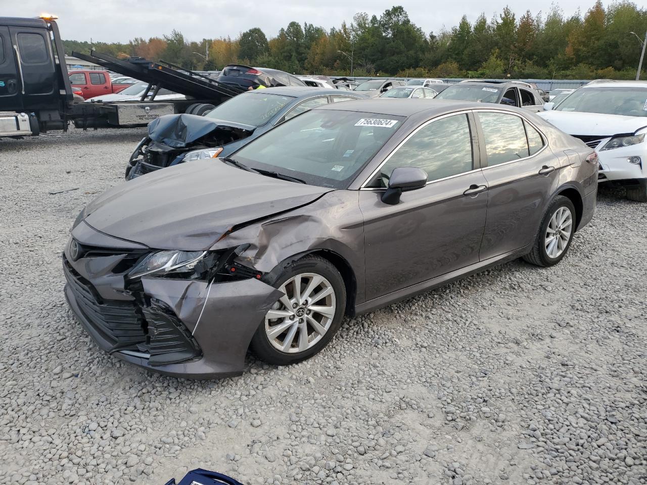 2022 Toyota Camry Le VIN: 4T1C11AK1NU654470 Lot: 75630624