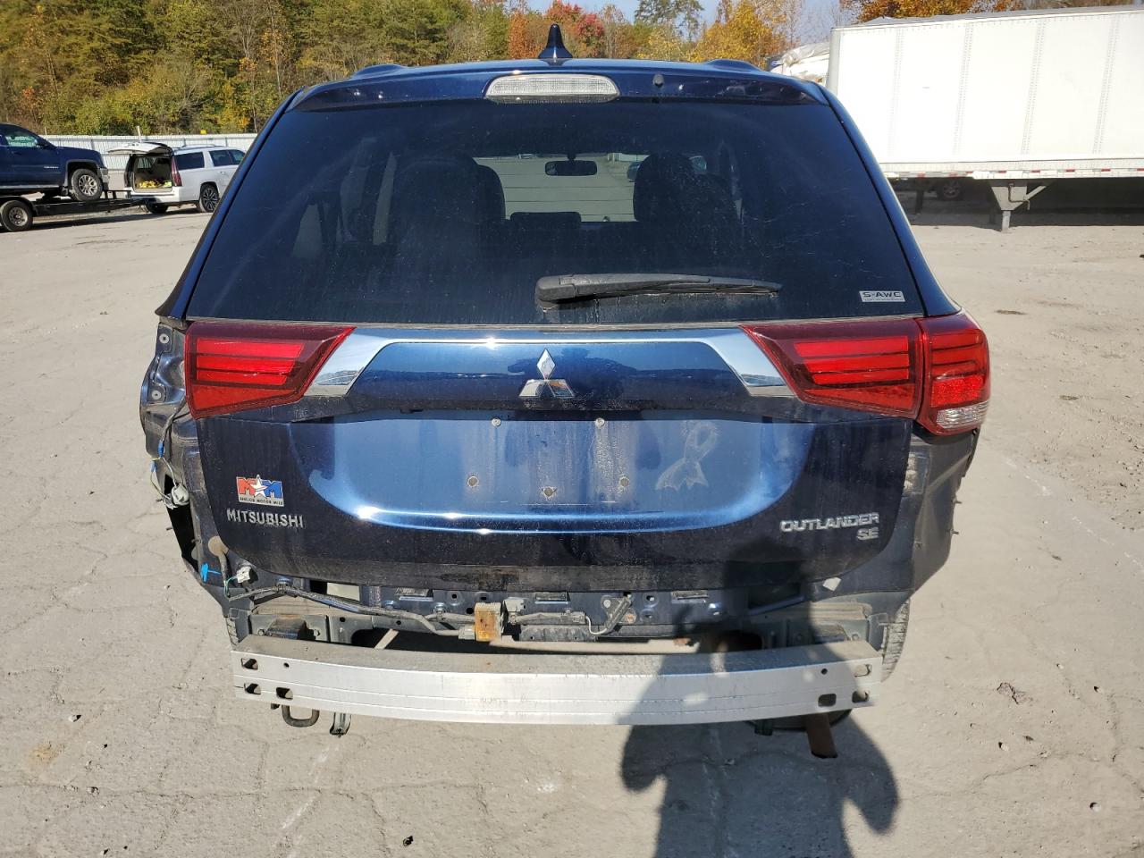 2019 Mitsubishi Outlander Se VIN: JA4AZ3A36KZ048406 Lot: 77646524