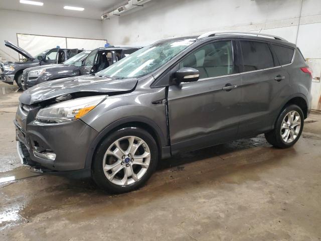 2016 Ford Escape Titanium de vânzare în Davison, MI - Side