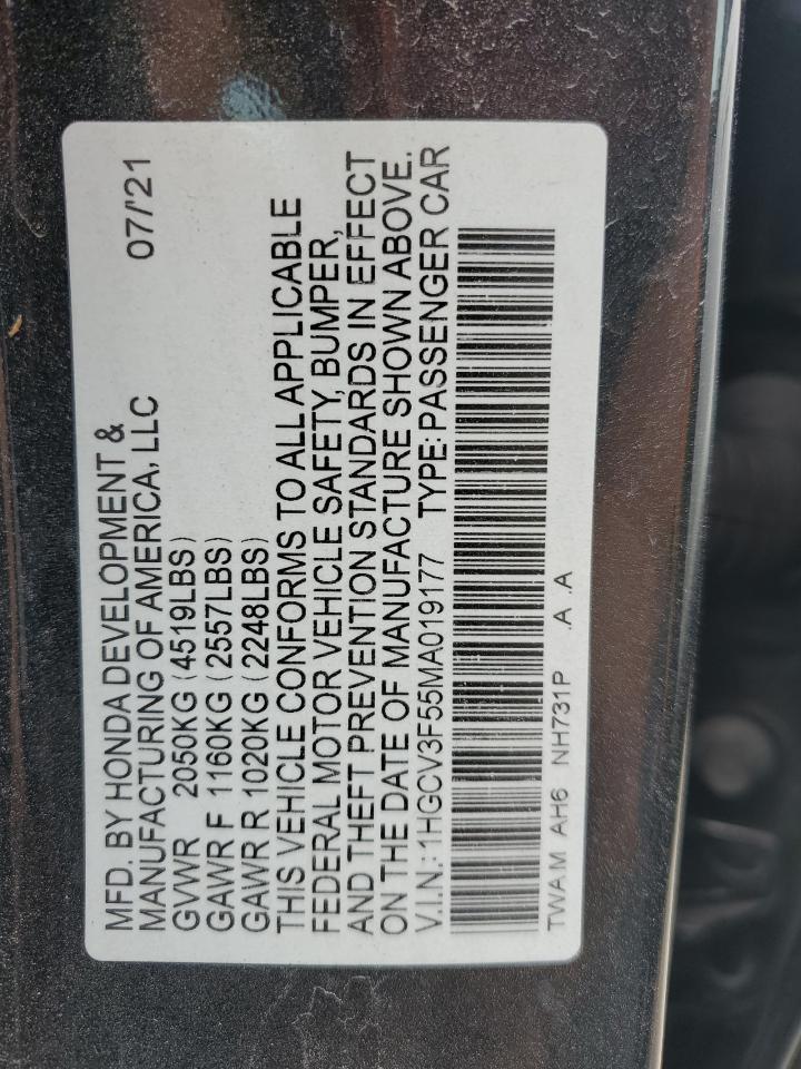 2021 Honda Accord - Image 13