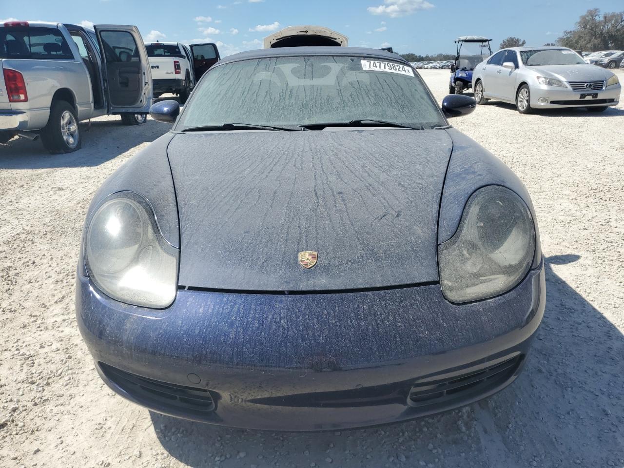 2001 Porsche Boxster VIN: WP0CA29831U624884 Lot: 74779824