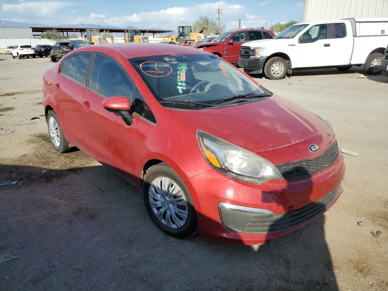 VIN KNADM4A35H6026413 2017 KIA RIO no.4