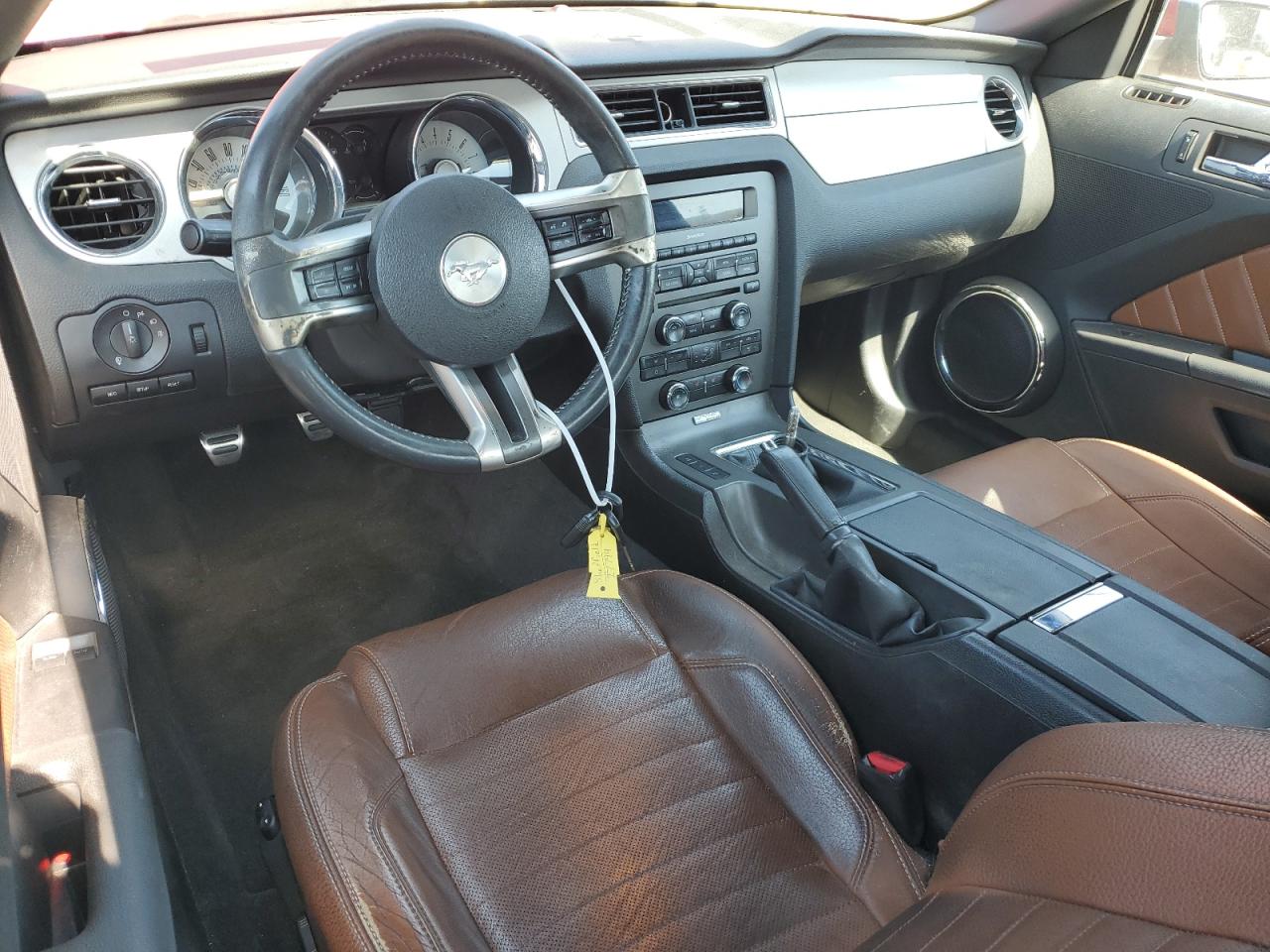 2012 Ford Mustang VIN: 1ZVBP8AM0C5241615 Lot: 76319494