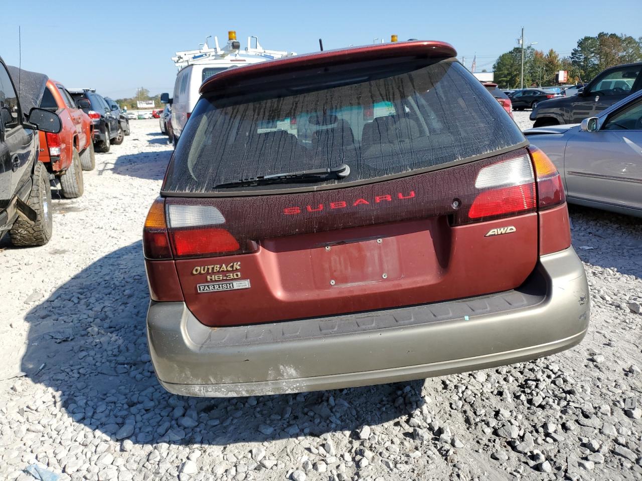 2003 Subaru Legacy Outback H6 3.0 Ll Bean VIN: 4S3BH806737658284 Lot: 77090004