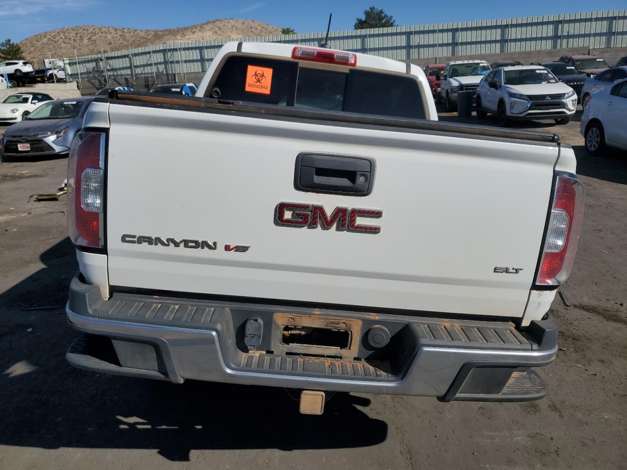 2018 GMC Canyon Slt VIN: 1GTG6DEN5J1173260 Lot: 77154284