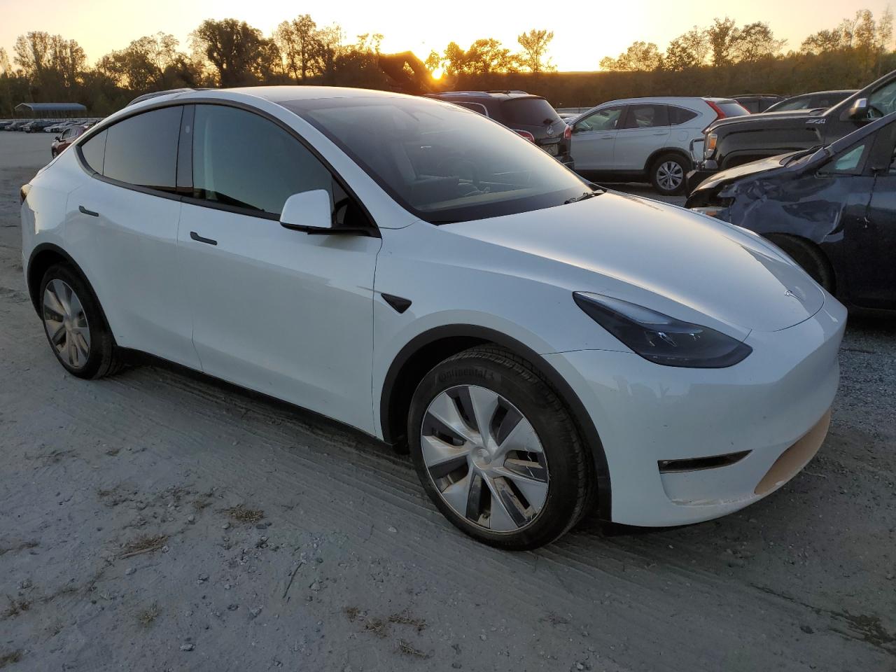 2024 Tesla Model Y VIN: 7SAYGAEE7RF091388 Lot: 76105054