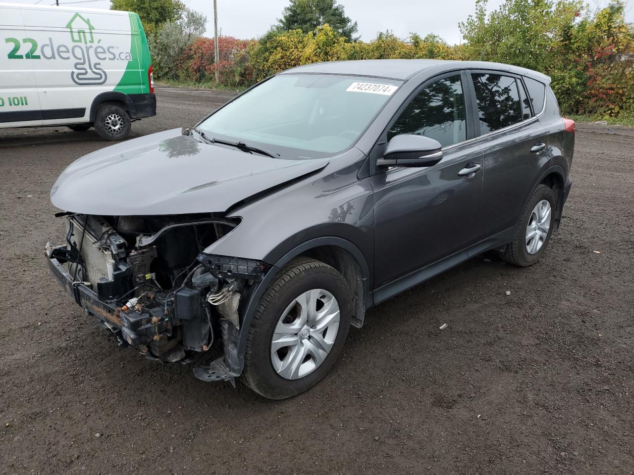 2015 Toyota Rav4 Le VIN: 2T3BFREV9FW348531 Lot: 74237074