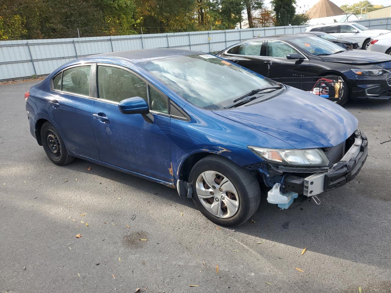 2014 Honda Civic Lx VIN: 19XFB2F55EE224348 Lot: 75925994