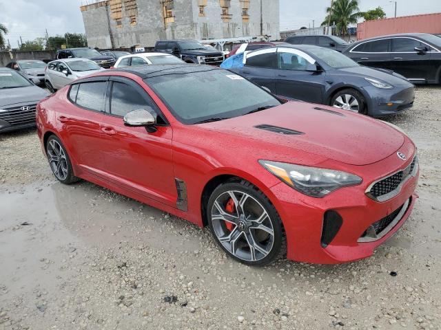  KIA STINGER 2018 Красный