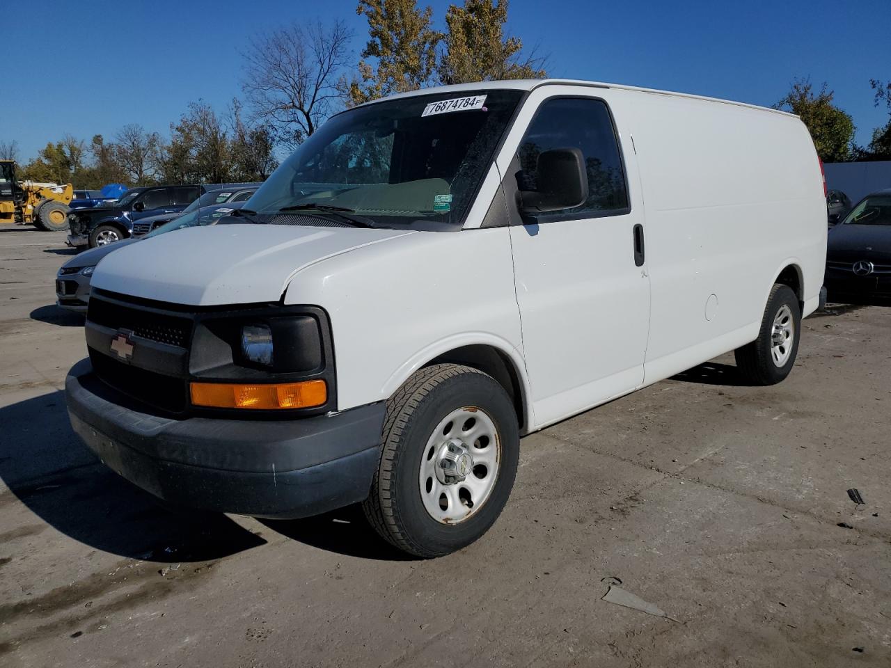 VIN 1GCSGAFX5E1148869 2014 CHEVROLET EXPRESS no.1