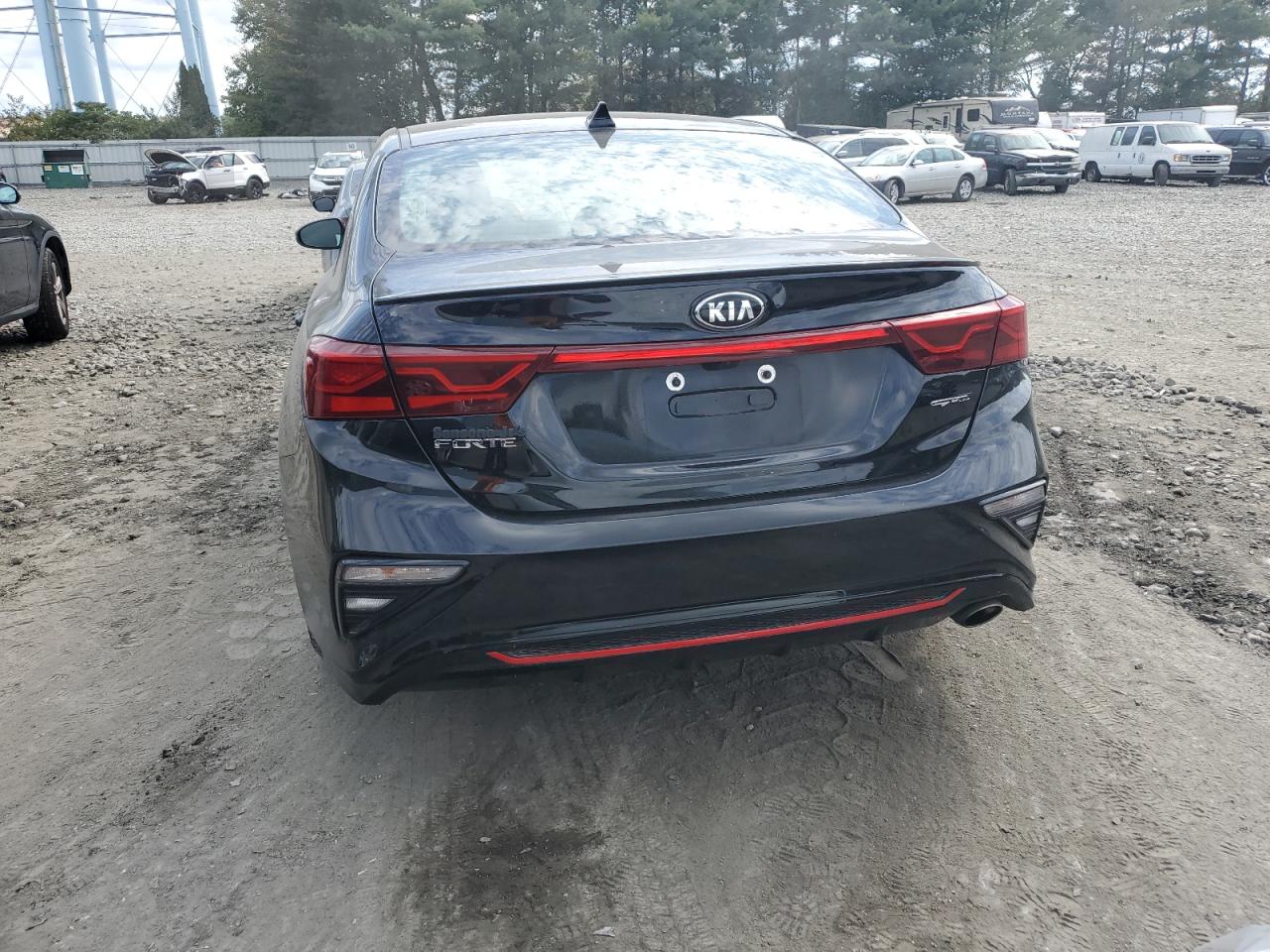 2020 Kia Forte Gt Line VIN: 3KPF34AD5LE181487 Lot: 73950174