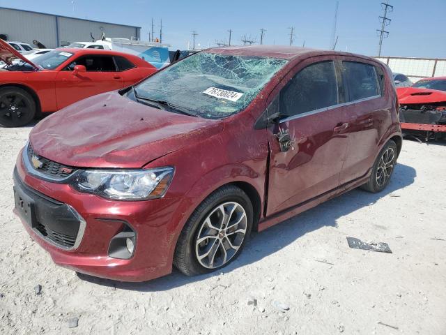  CHEVROLET SONIC 2017 Burgundy