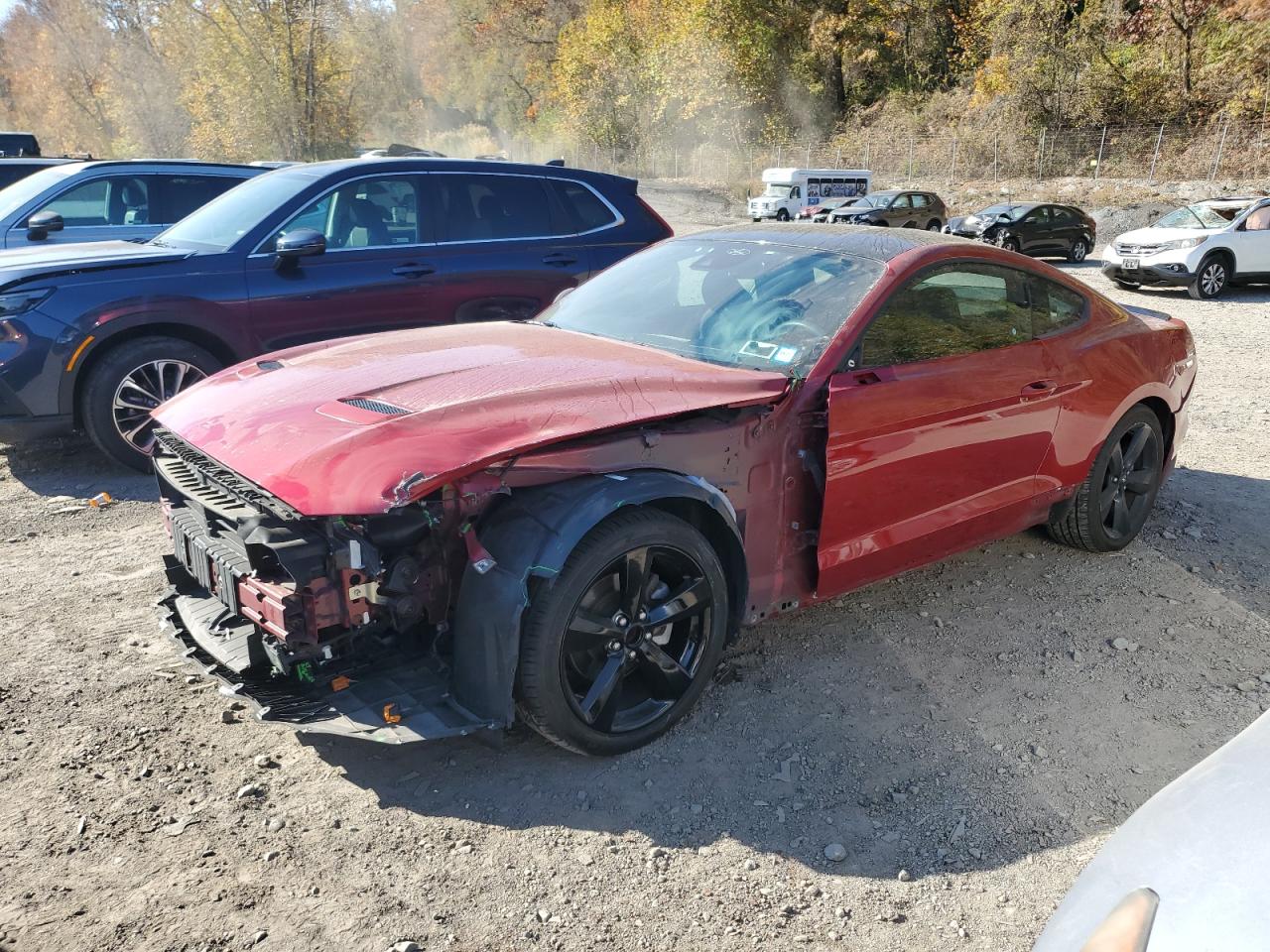 2021 Ford Mustang VIN: 1FA6P8TH5M5117870 Lot: 76878964