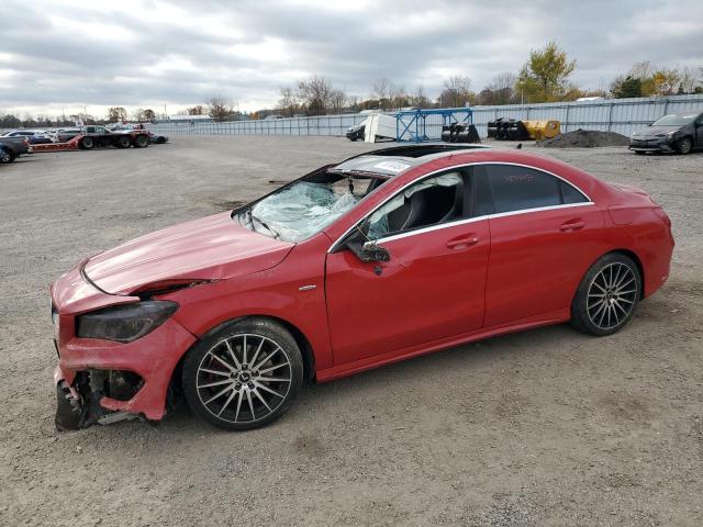  MERCEDES-BENZ CLA-CLASS 2015 Czerwony