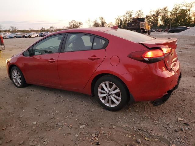  KIA FORTE 2017 Красный