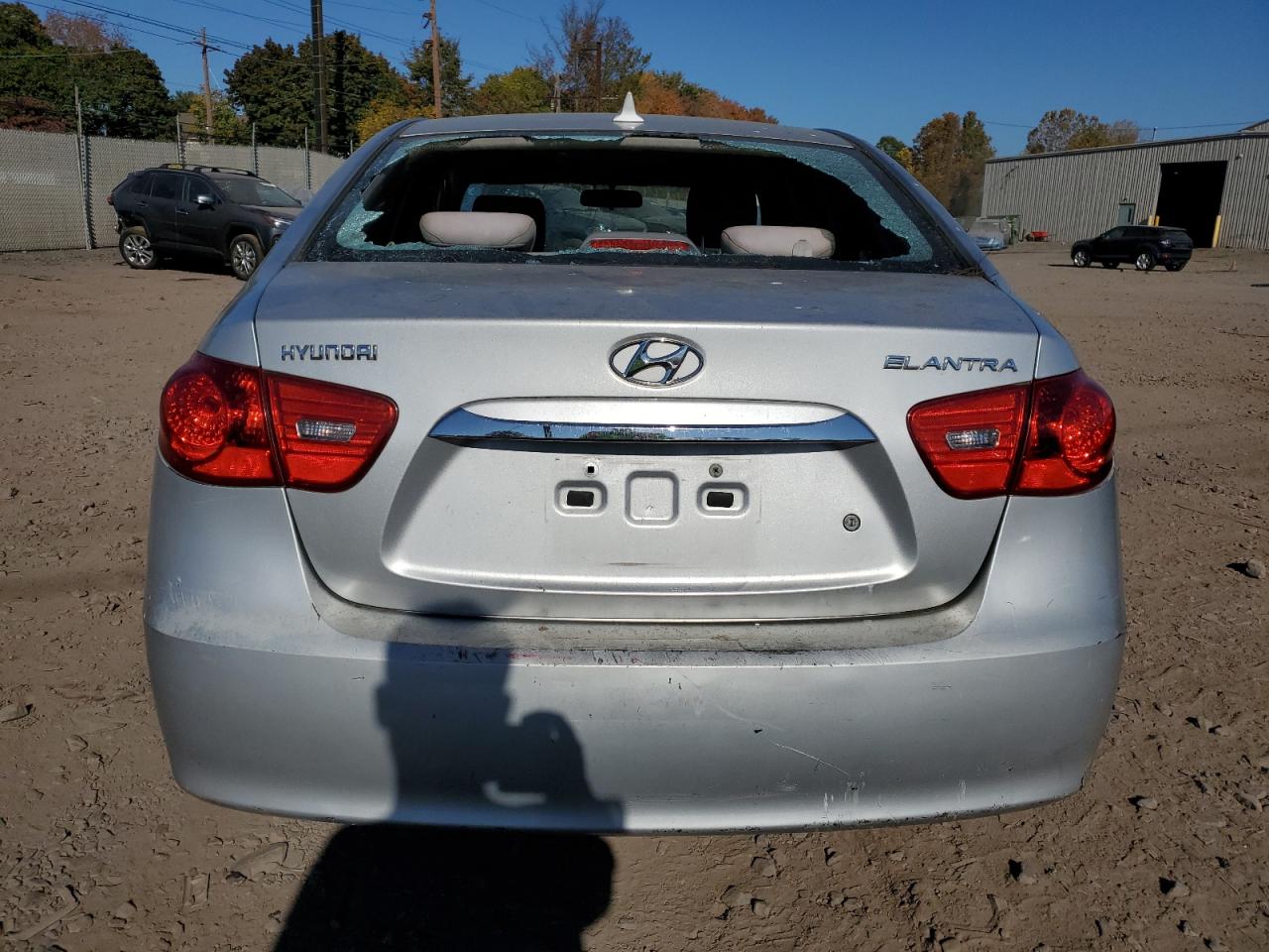 2010 Hyundai Elantra Blue VIN: KMHDU4AD3AU894760 Lot: 76962124