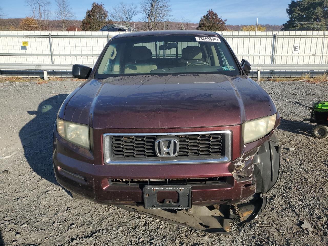 2008 Honda Ridgeline Rtx VIN: 2HJYK163X8H538406 Lot: 78368594