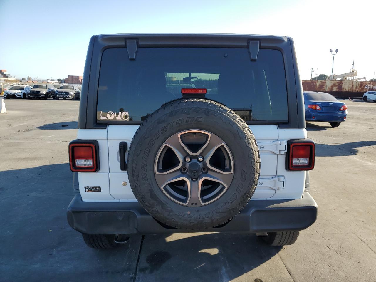 2018 Jeep Wrangler Unlimited Sport VIN: 1C4HJXDG3JW137531 Lot: 76149334