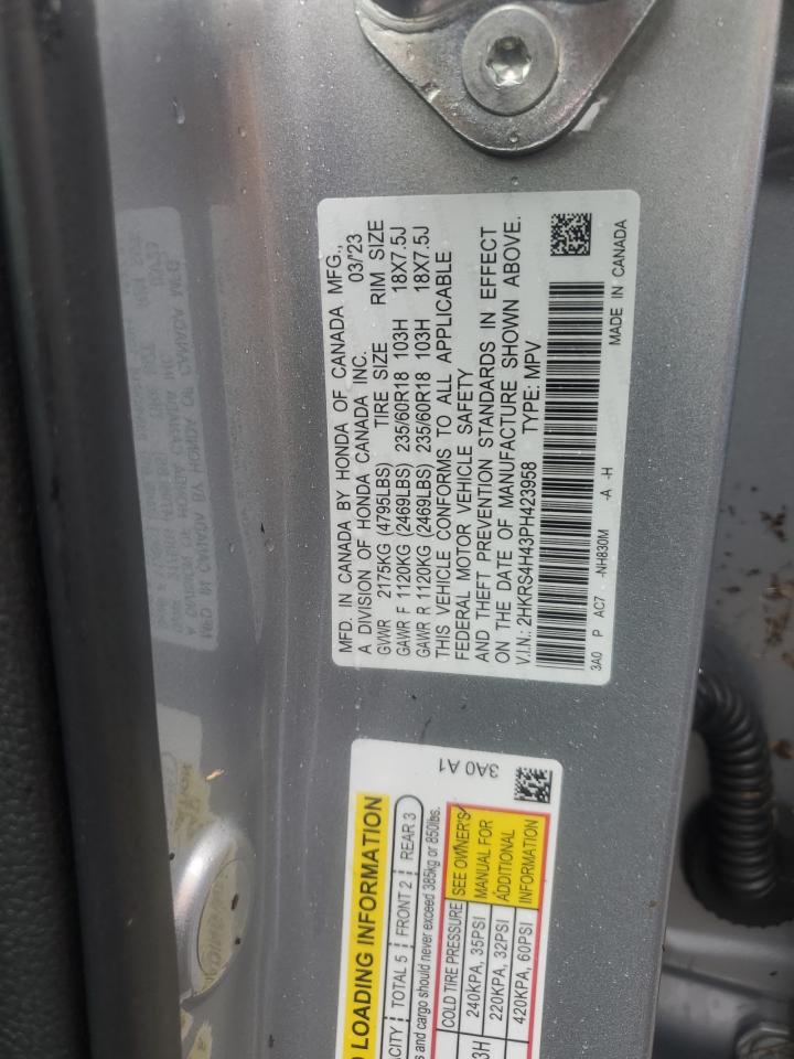 2HKRS4H43PH423958 2023 Honda Cr-V Ex