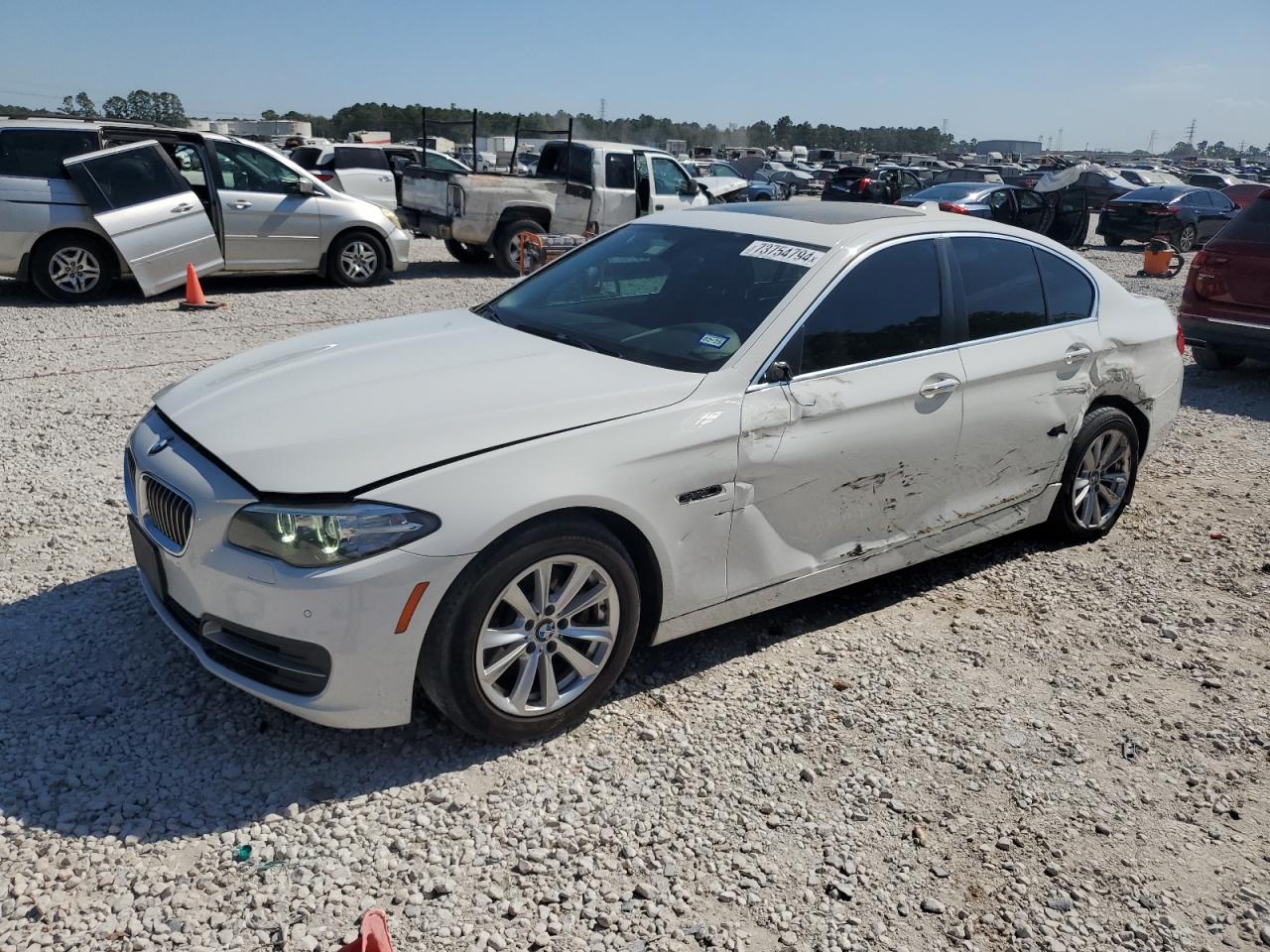 2014 BMW 528 I VIN: WBA5A5C54ED508587 Lot: 73754794