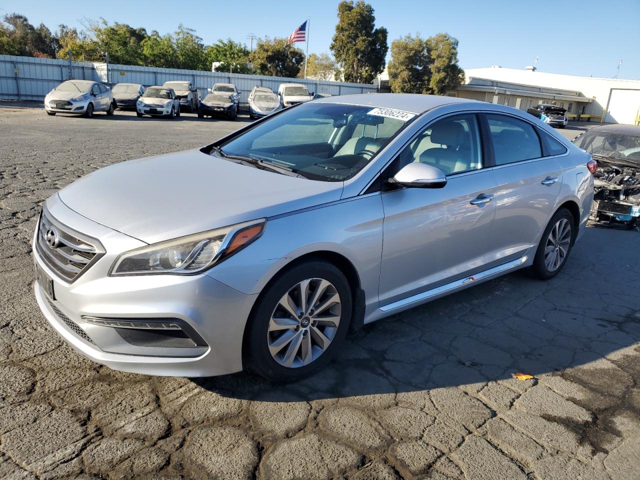 2015 Hyundai Sonata Sport VIN: 5NPE34AF7FH141182 Lot: 75306224