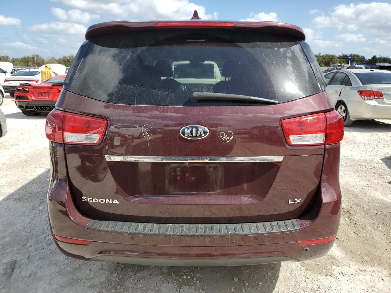 2016 Kia Sedona Lx VIN: KNDMB5C14G6211593 Lot: 78665144