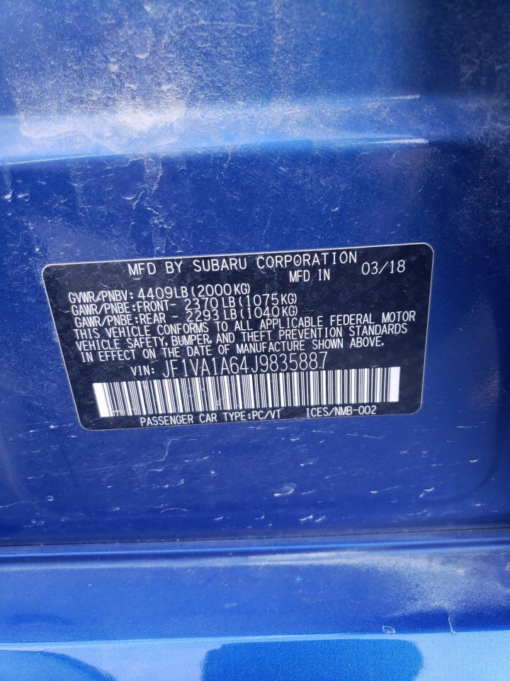 2018 Subaru WRX - Image 12