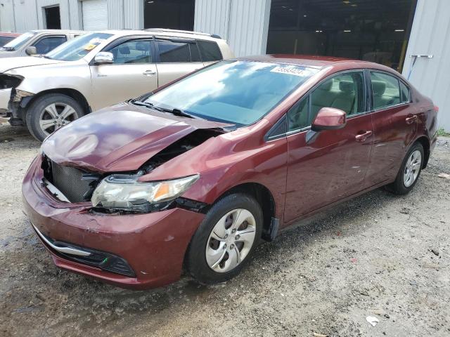  HONDA CIVIC 2013 Burgundy