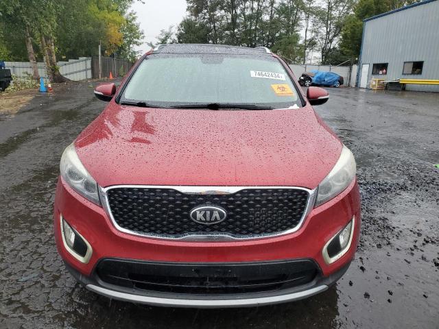  KIA SORENTO 2016 Красный