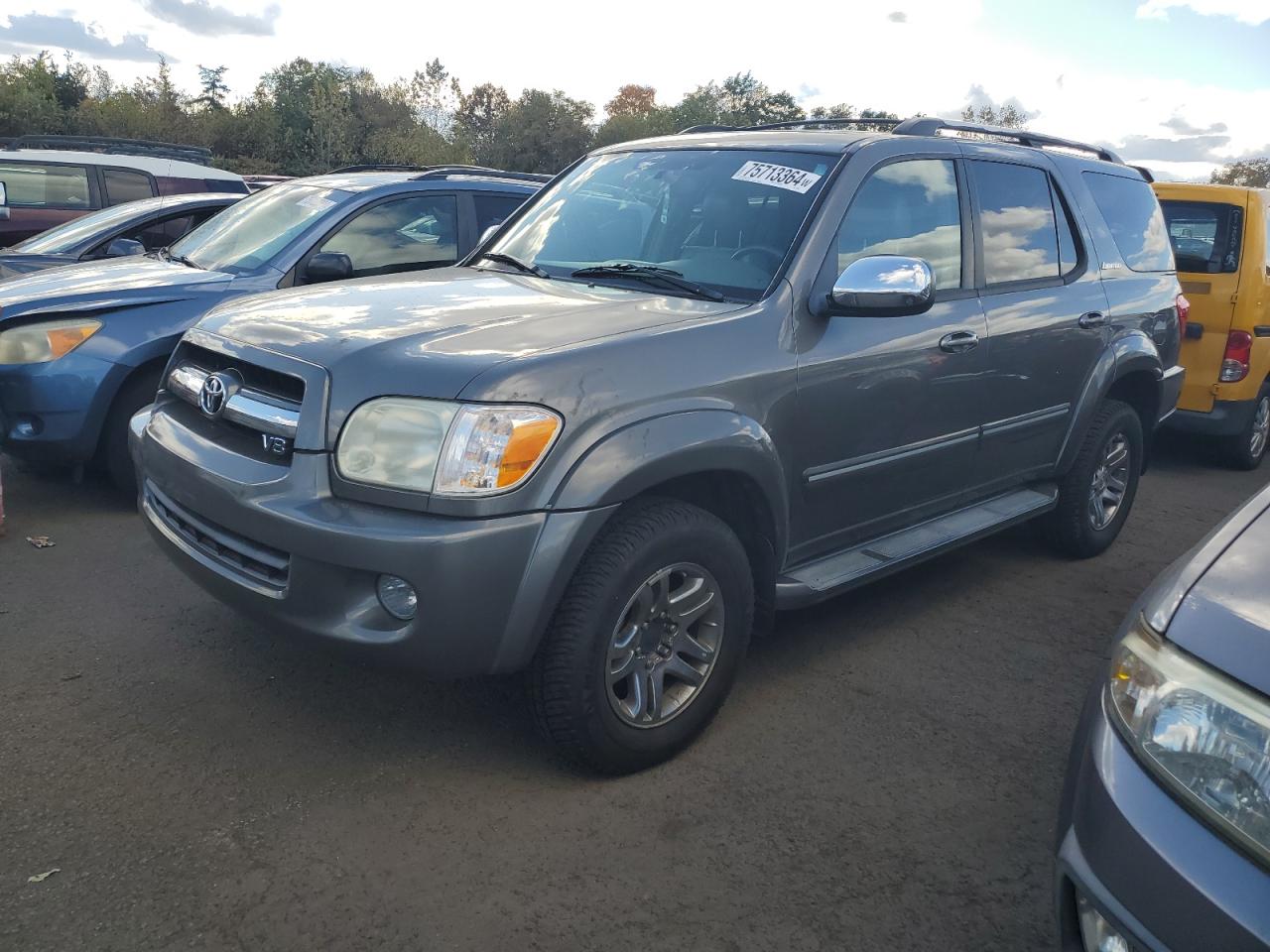 2007 Toyota Sequoia Limited VIN: 5TDBT48A97S287950 Lot: 75713364