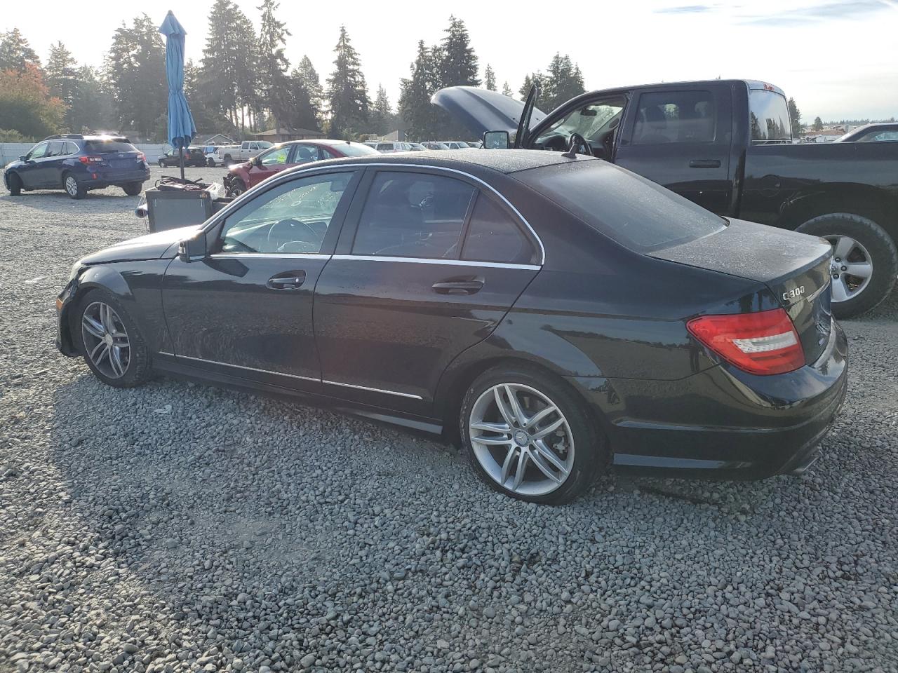 VIN WDDGF8AB6EA960040 2014 MERCEDES-BENZ C-CLASS no.2