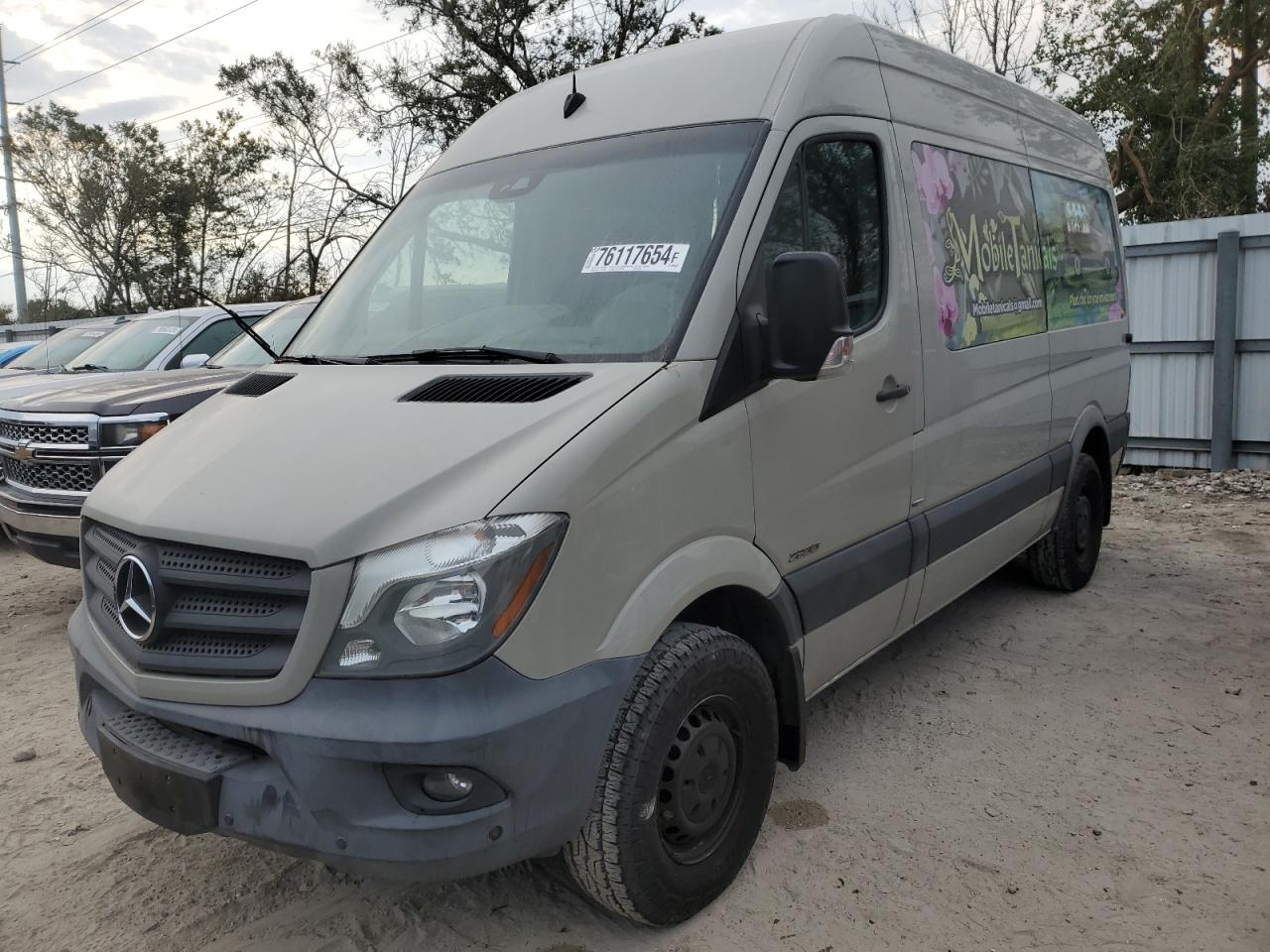 VIN WD4PE7CDXGP233186 2016 MERCEDES-BENZ SPRINTER no.1