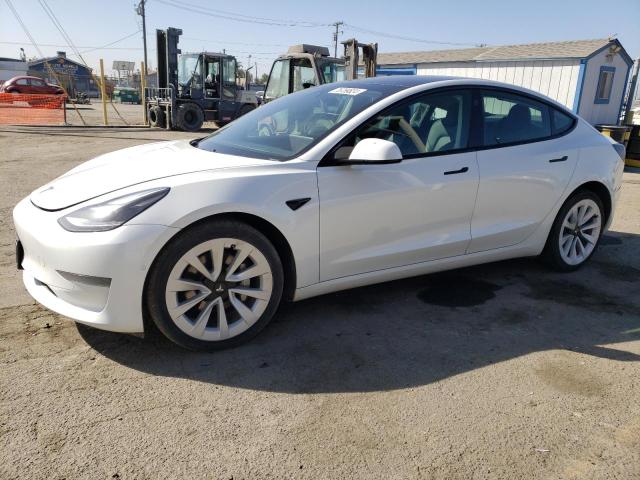  TESLA MODEL 3 2021 Білий