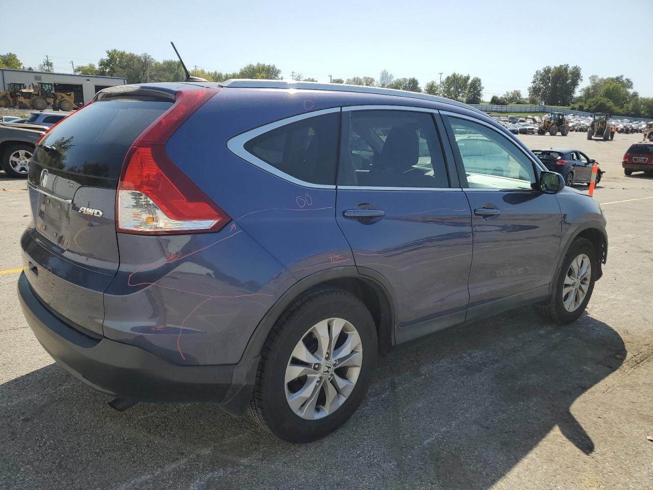 2HKRM4H77EH666545 2014 Honda Cr-V Exl