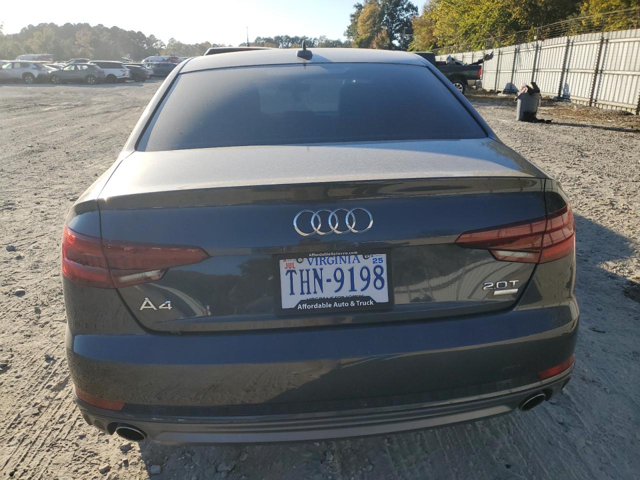 2018 Audi A4 Premium VIN: WAUKMAF42JN019647 Lot: 77813624