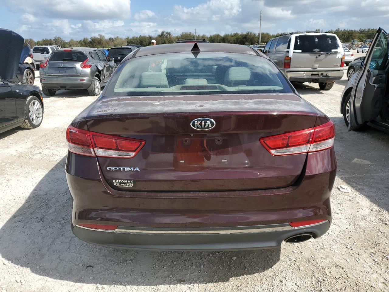 2016 Kia Optima Lx VIN: 5XXGT4L35GG006727 Lot: 78264564