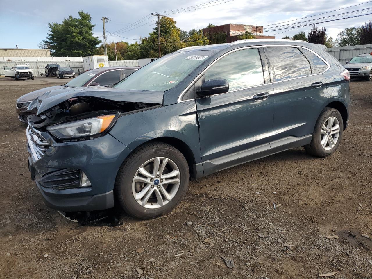 VIN 2FMPK4J98KBB07663 2019 FORD EDGE no.1