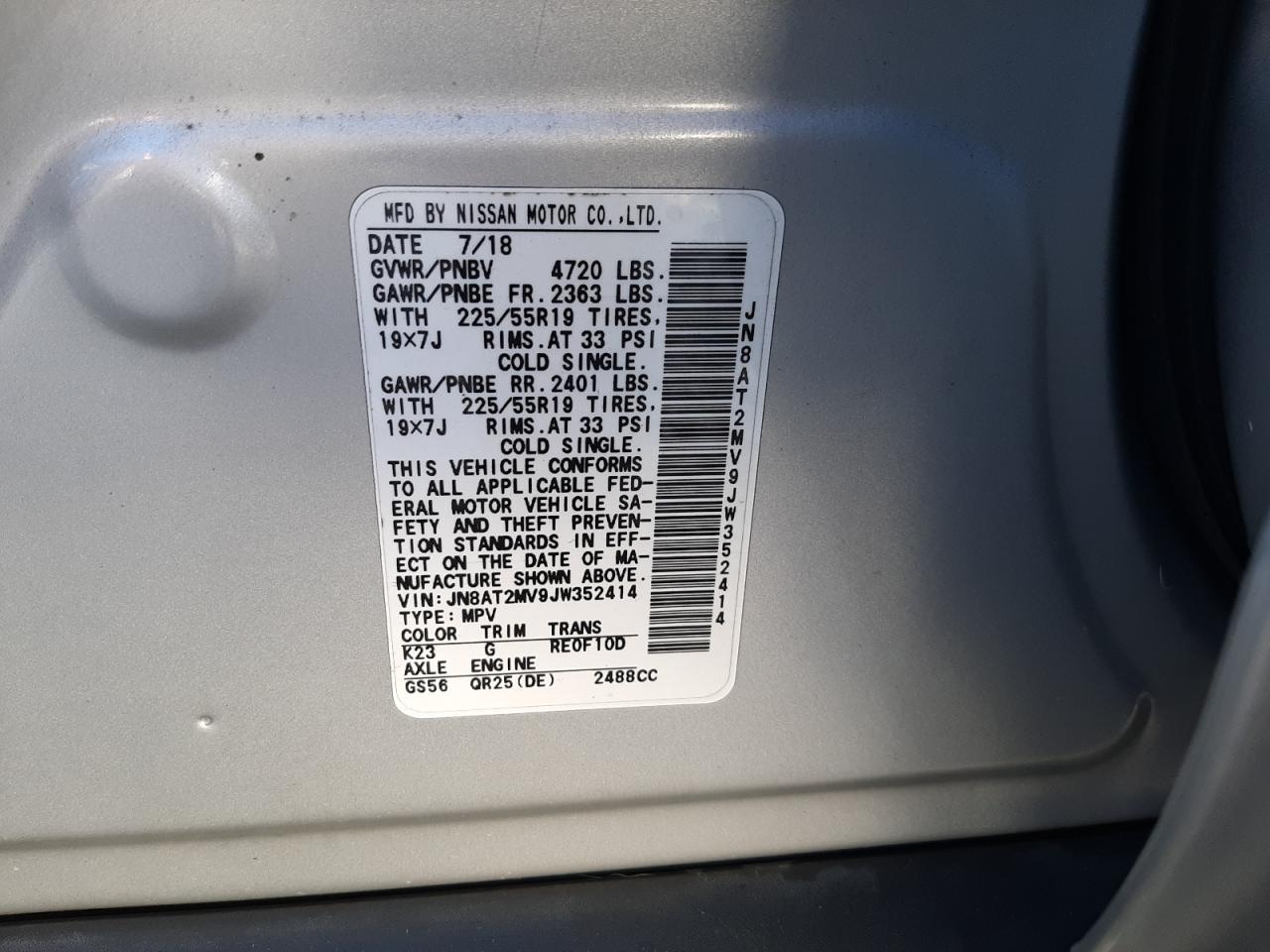 2018 Nissan Rogue - Image 14
