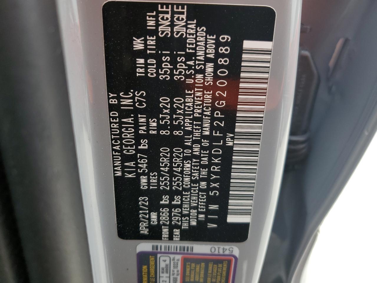 2023 Kia Sorento - Image 14