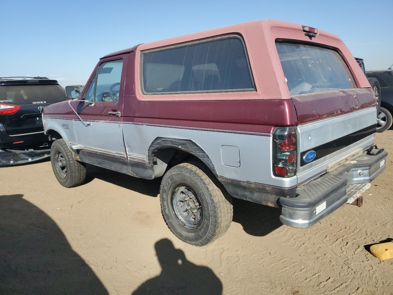 1996 Ford Bronco U100 VIN: 1FMEU15H2TLB67974 Lot: 75960594