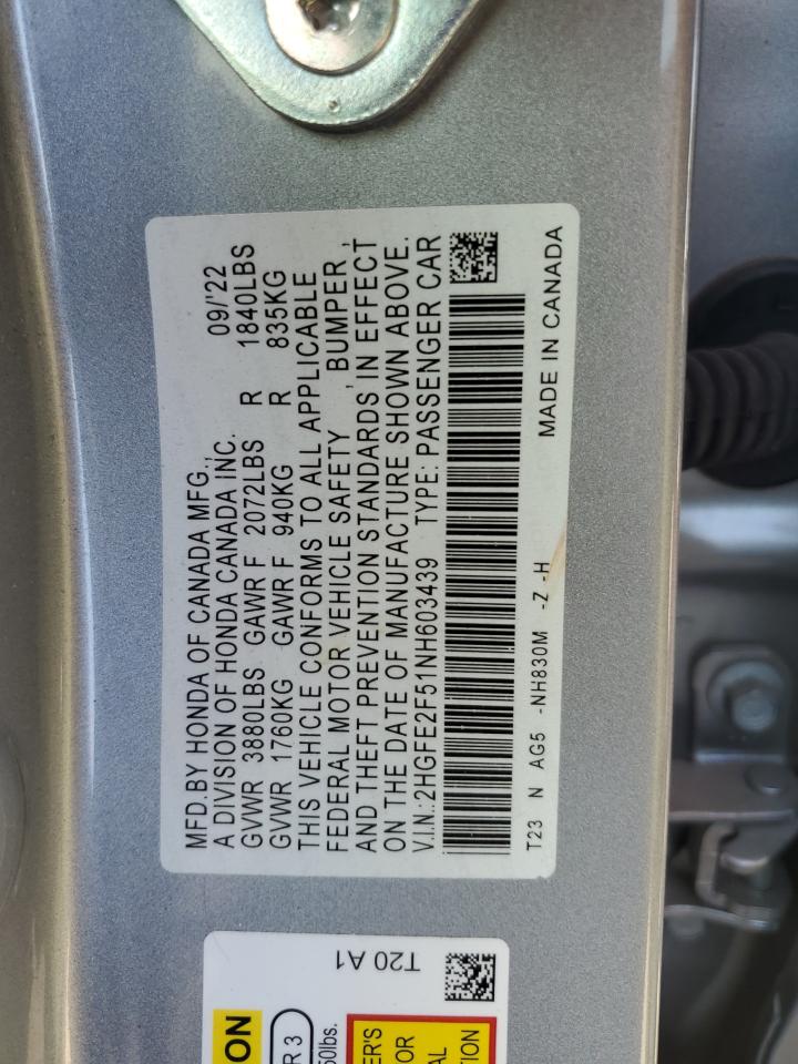 2022 Honda Civic - Image 12