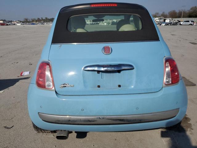  FIAT 500 2015 Синий