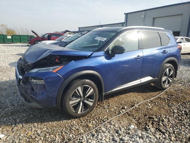  NISSAN ROGUE 2021 Blue