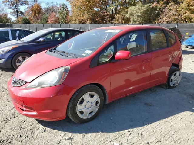  HONDA FIT 2013 Czerwony