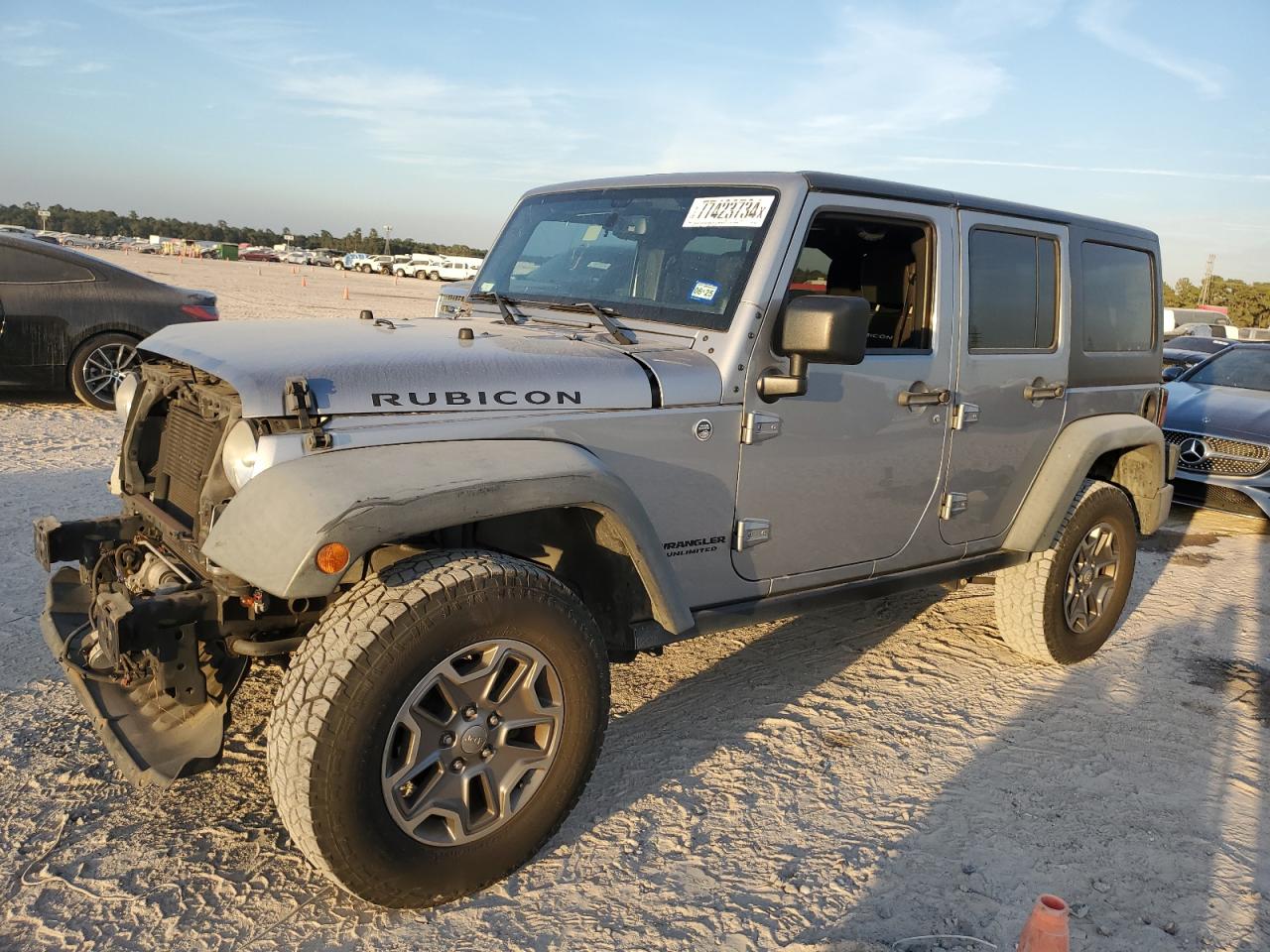 VIN 1C4BJWFG2EL243845 2014 JEEP WRANGLER no.1